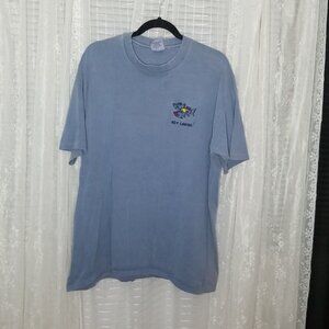 2/$25 or 3/$30 Vintage 100% Embroidered Key Largo Single Stitch Tee SzXL